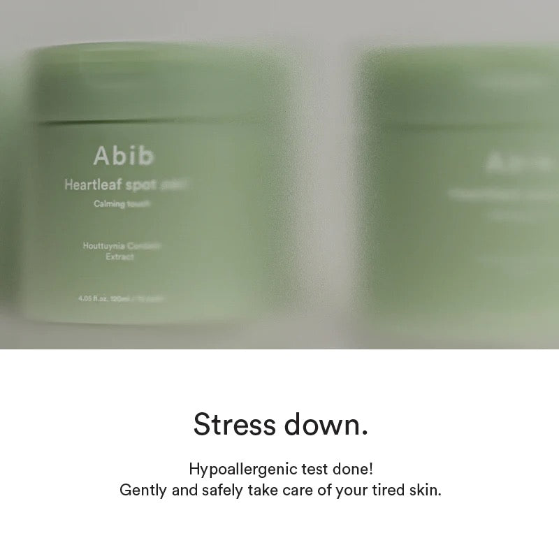Abib Heartleaf Spot Pad Calming Touch 150ml 80 pads