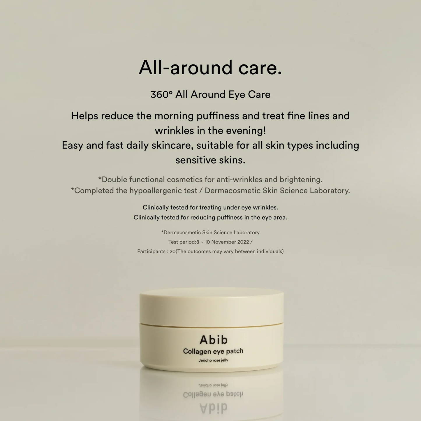 Abib Collagen Eye Patch Jericho Rose Jelly 90g 60 pads