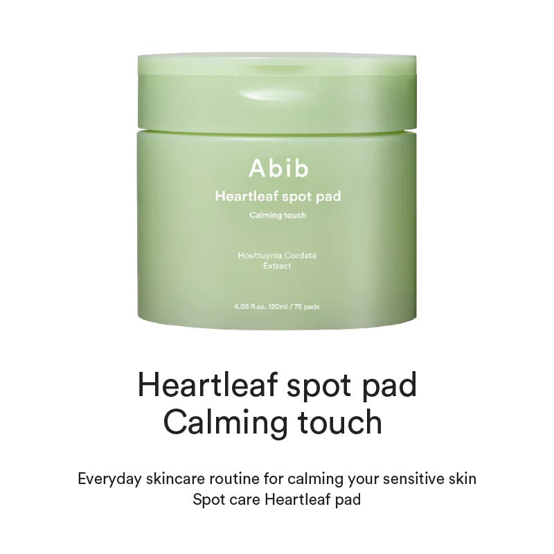 Abib Heartleaf Spot Pad Calming Touch 150ml 80 pads
