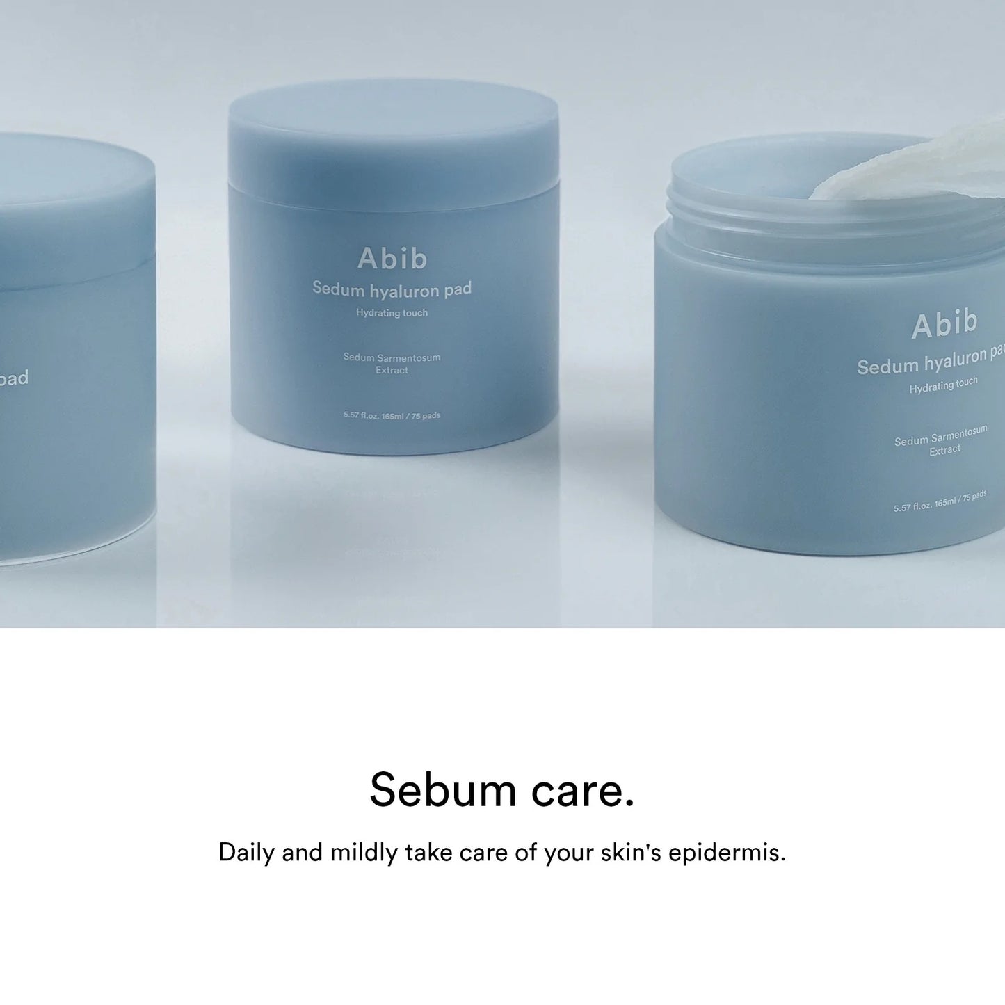Abib Sedum Hyaluron Pad Hydrating Touch 165ml 75 pads