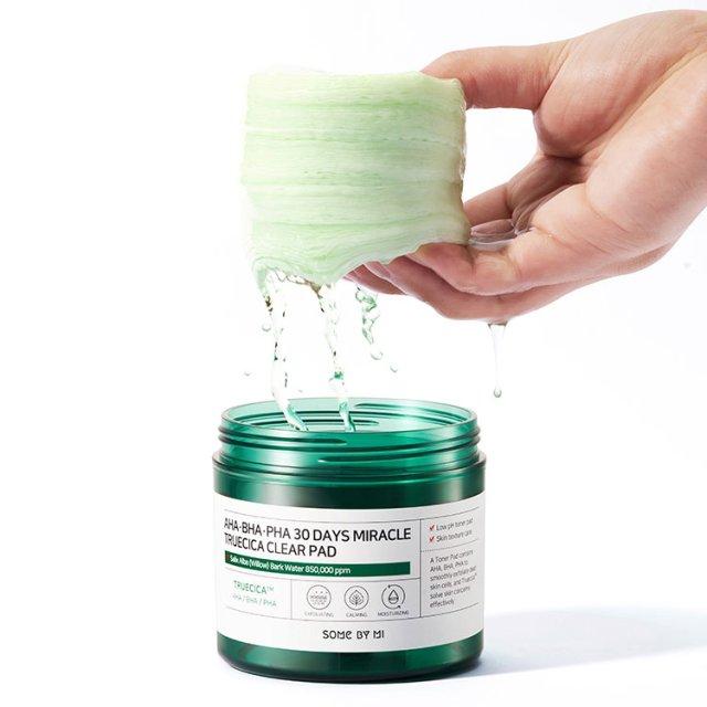 Some By Mi AHA BHA PHA 30 Days Miracle Truecica Clear Pad 70 pads