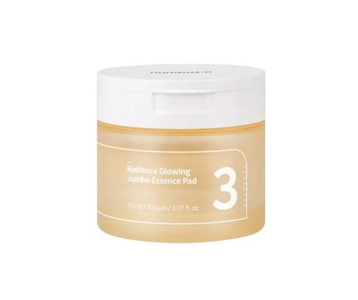 Numbuzin No.3 Radiance Glowing Jumbo Essence Pad 70Pads 150ml