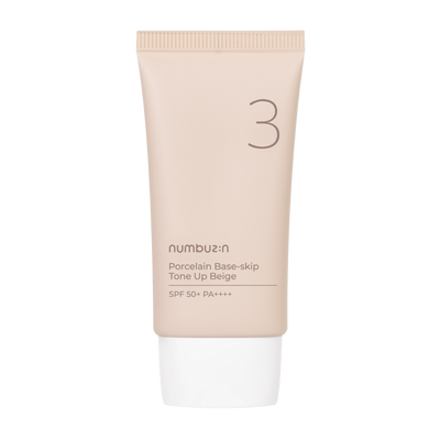 Numbuzin No.3 Porcelain Base-Skip Tone Up Beige 50ml