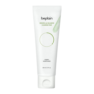 beplain Mung Bean pH-Balanced Cleansing Foam 80ml