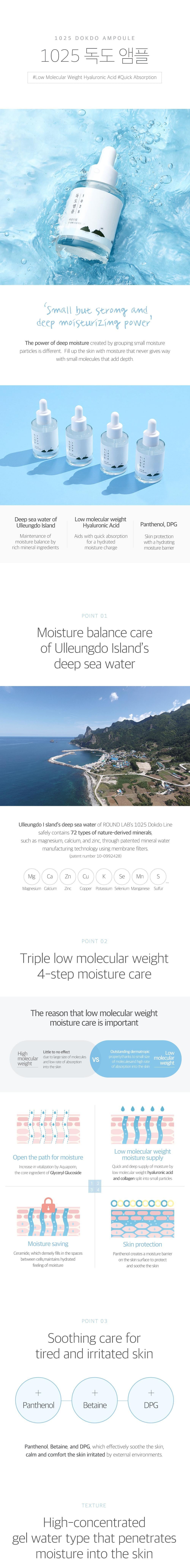 Round Lab 1025 Dokdo Ampoule 45g