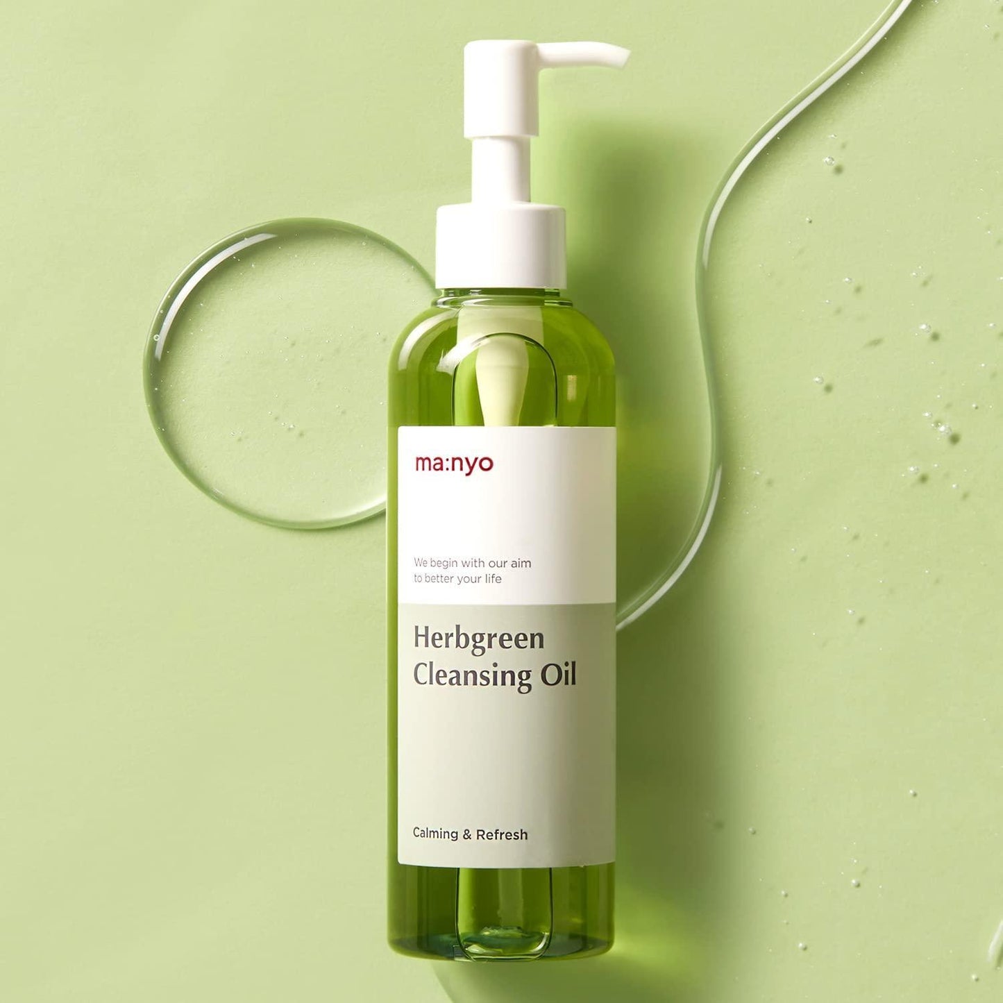 Ma:nyo Herb Green Cleansing Oil 200ml
