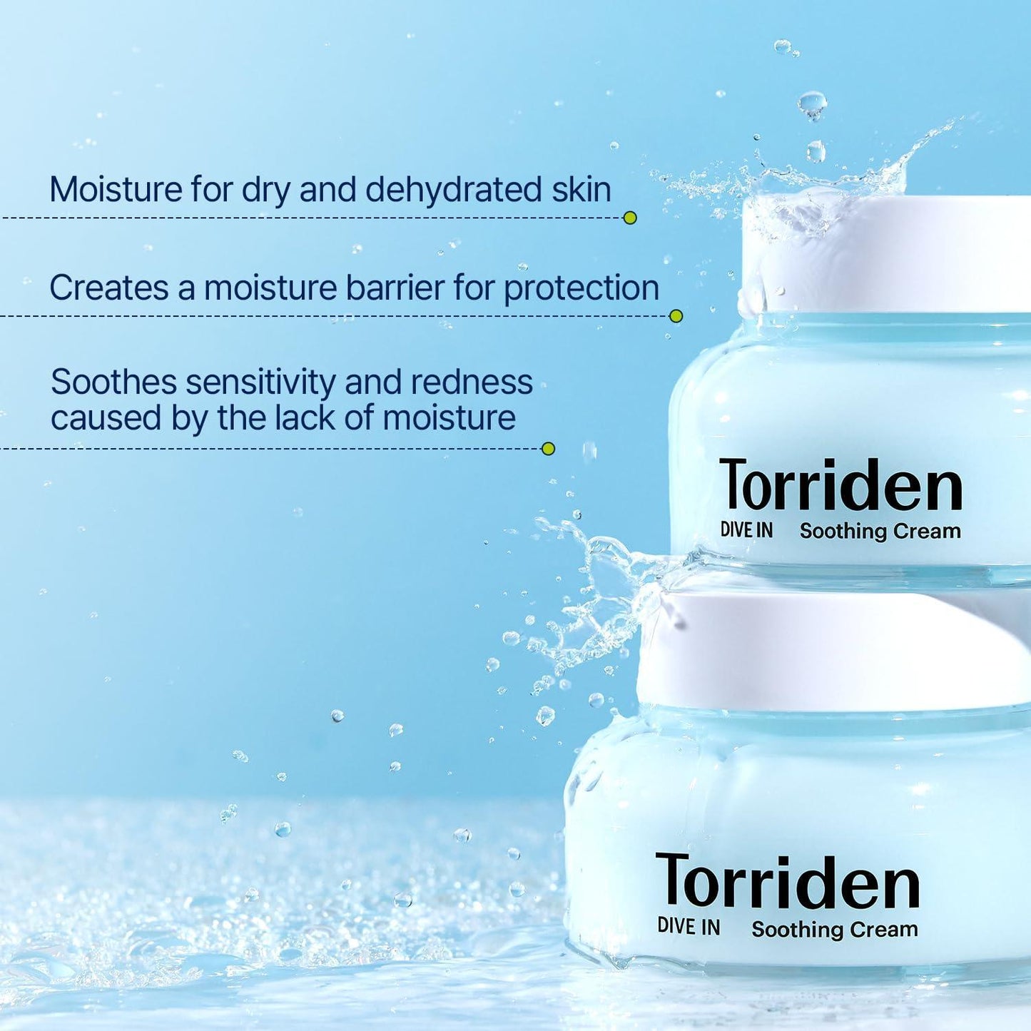 Torriden DIVE IN Low Molecular Hyaluronic Acid Soothing Cream 100ml