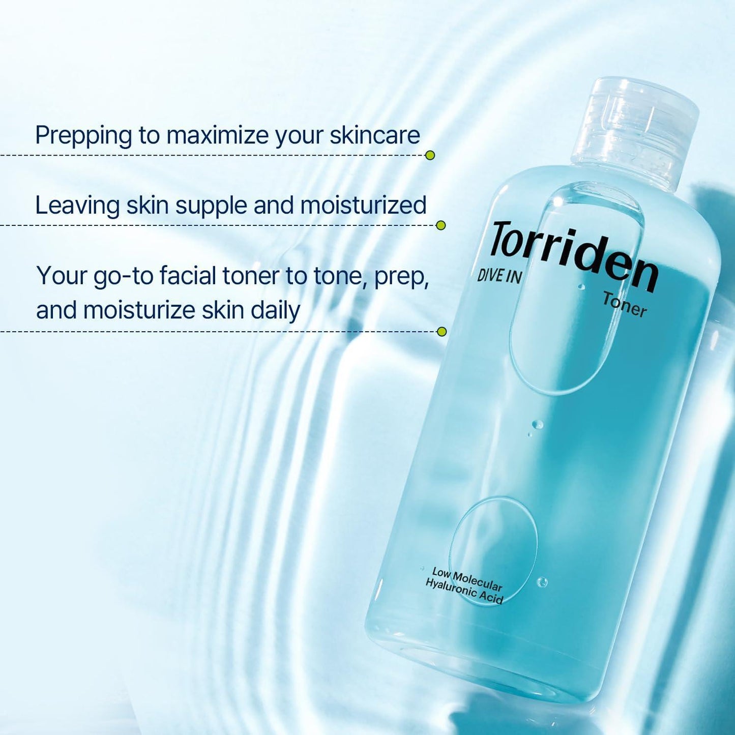 Torriden DIVE IN Low Molecular Hyaluronic Acid Toner 300ml