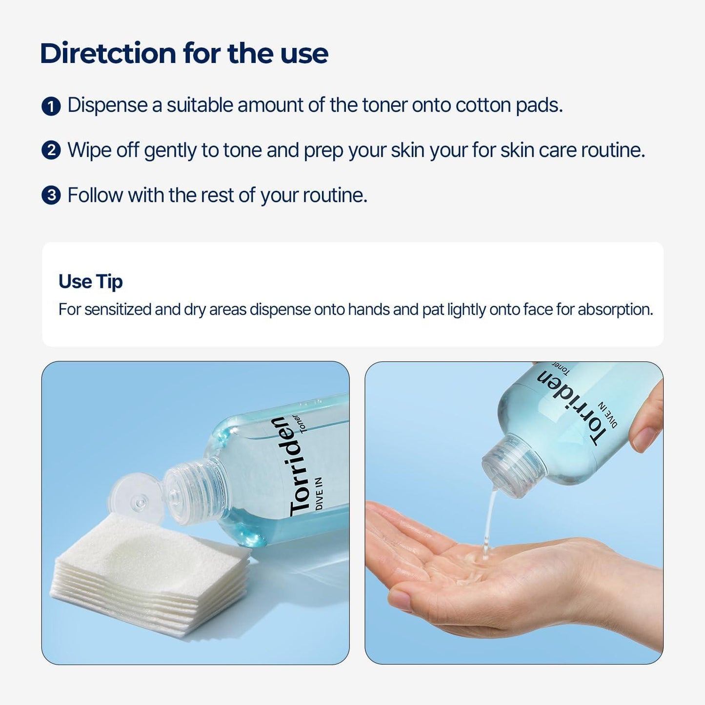 Torriden DIVE IN Low Molecular Hyaluronic Acid Toner 300ml