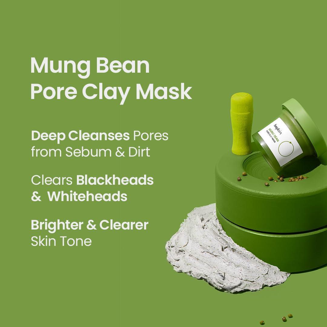 beplain Mung Bean Pore Clay Mask 120ml