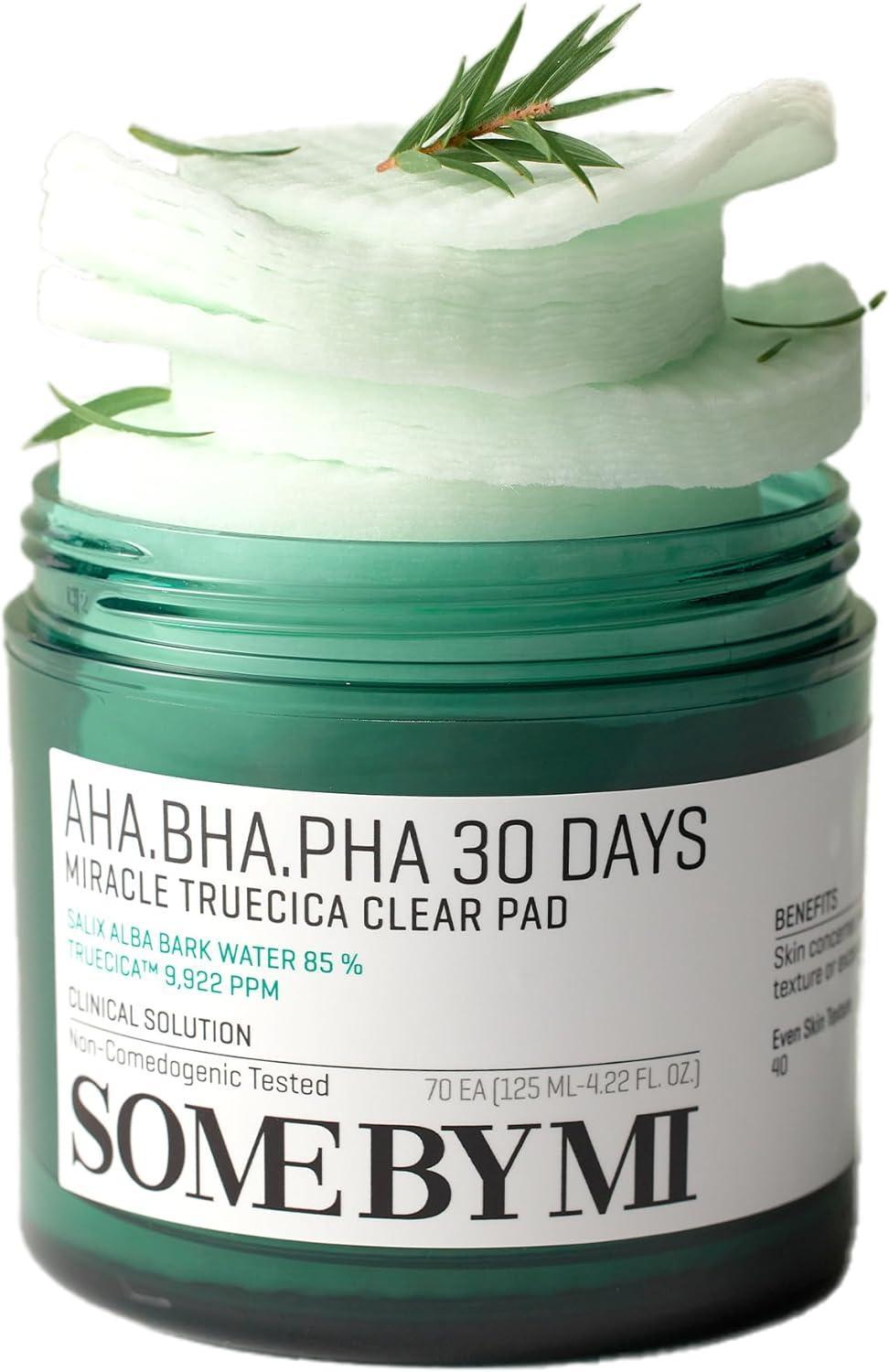 Some By Mi AHA BHA PHA 30 Days Miracle Truecica Clear Pad 70 pads