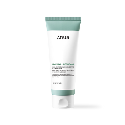Anua Heartleaf Succinic Moisture Cleansing Foam 150ml