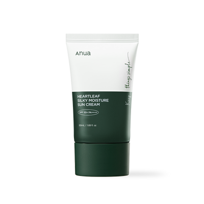 Anua Heartleaf Silky Moisture Sunscreen 50ml