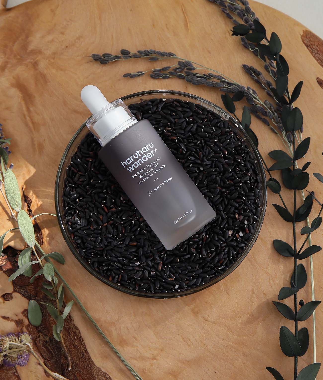 haruharu wonder Black Rice Hyaluronic Botanical 2GF Wonderful Ampuole 30ml
