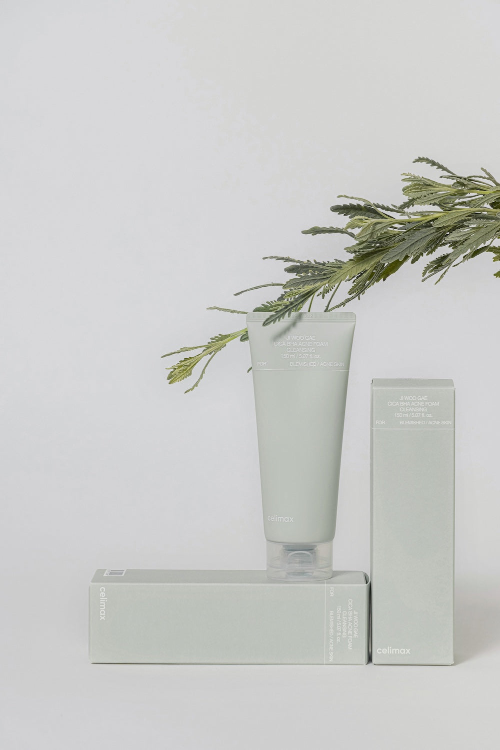 celimax Ji Woo Gae Cica BHA Acne Foam Cleansing 150ml