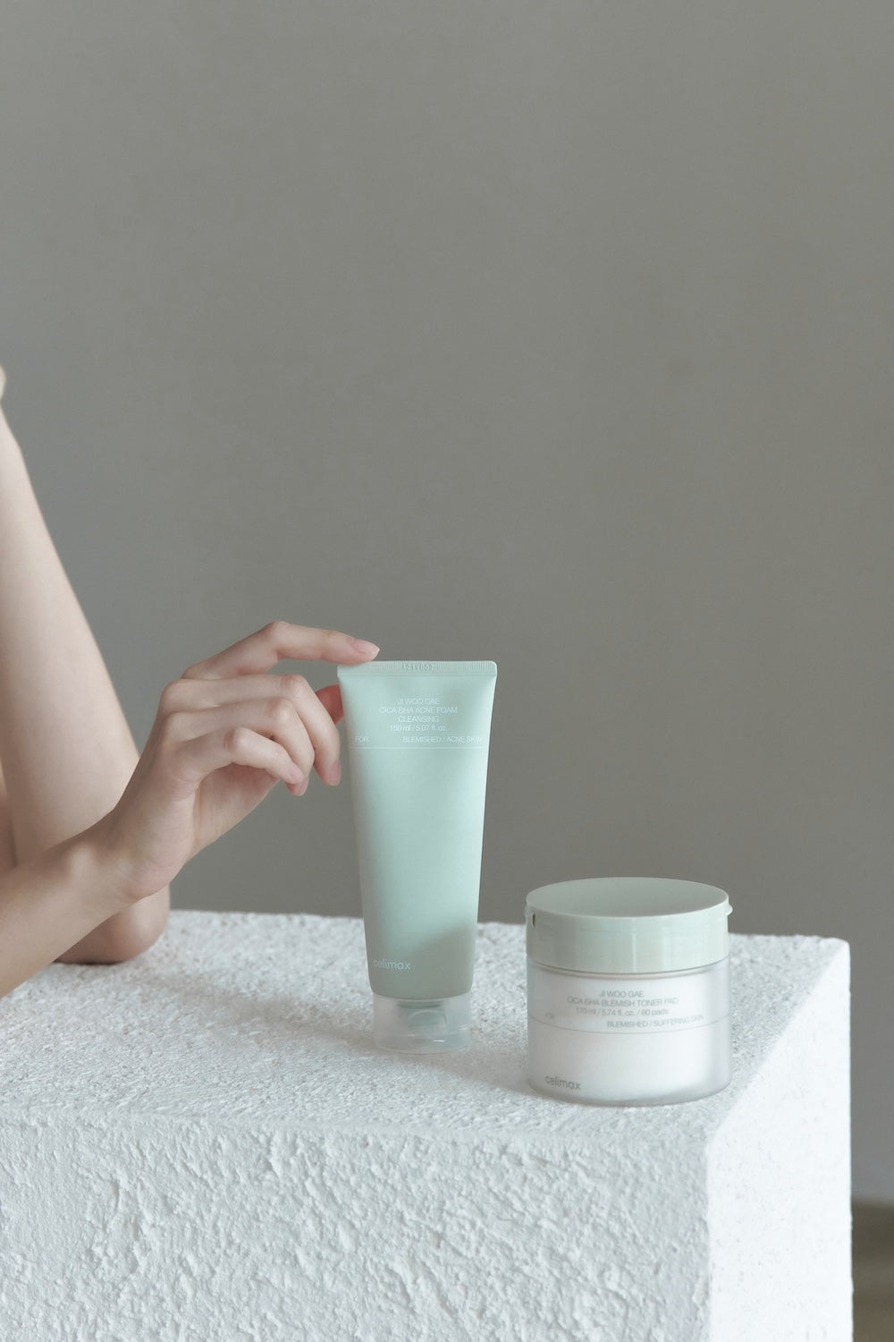 celimax Ji Woo Gae Cica BHA Acne Foam Cleansing 150ml