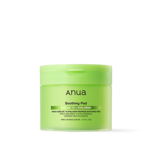 Anua Azelaic 10 Hyaluron Redness Soothing Pad 230ml 90 Pads