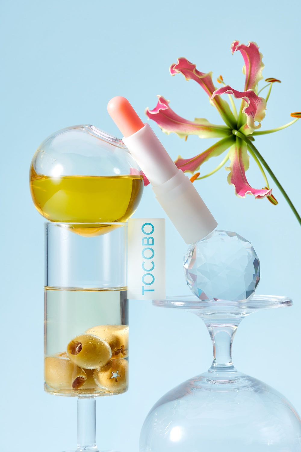 Tocobo Glow Ritual Lip Balm 001 CORAL WATER 3.5g