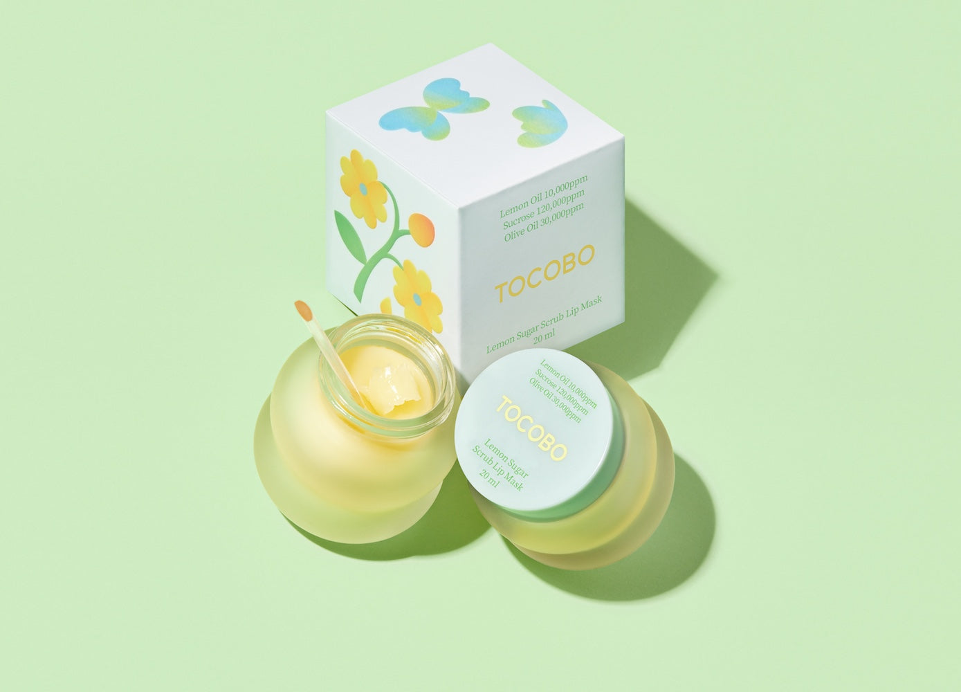 Tocobo Lemon Sugar Scrub Lip Mask 20ml