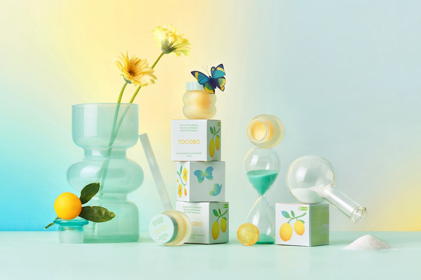 Tocobo Lemon Sugar Scrub Lip Mask 20ml