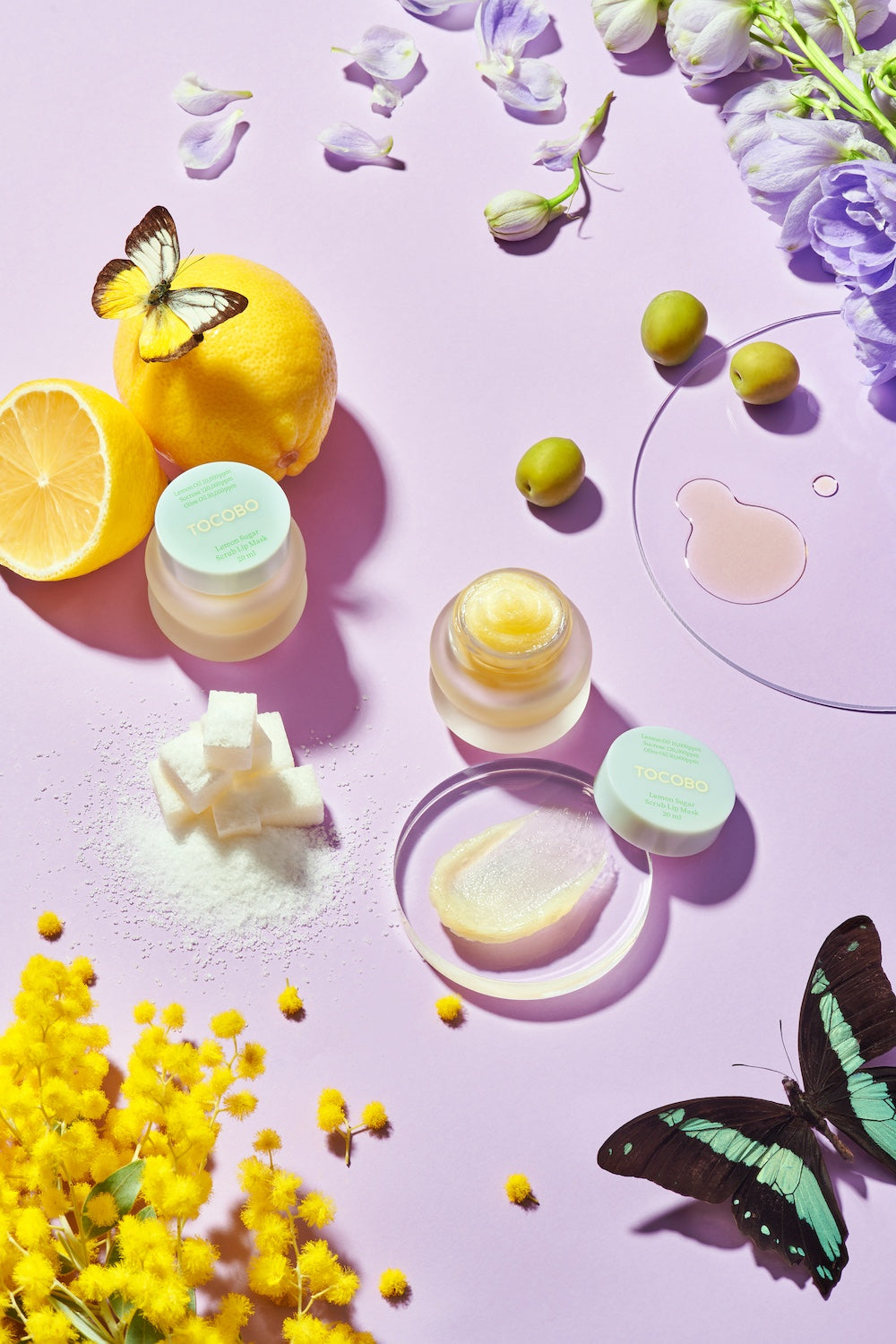 Tocobo Lemon Sugar Scrub Lip Mask 20ml