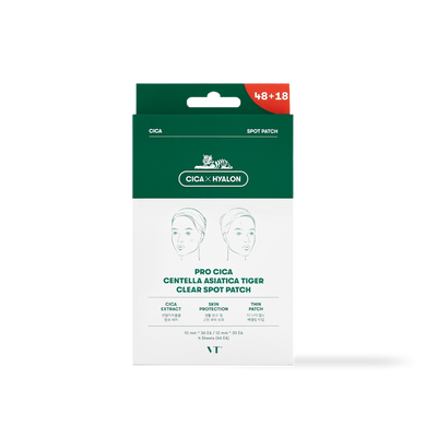 VT Cosmetics PRO CICA Centella Asiatica Tiger Clear Spot Patch 66 patches