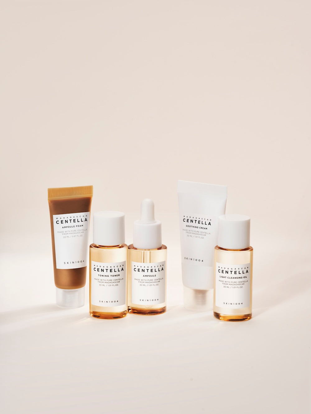 Skin1004 Madagascar Centella 5-piece Travel Kit