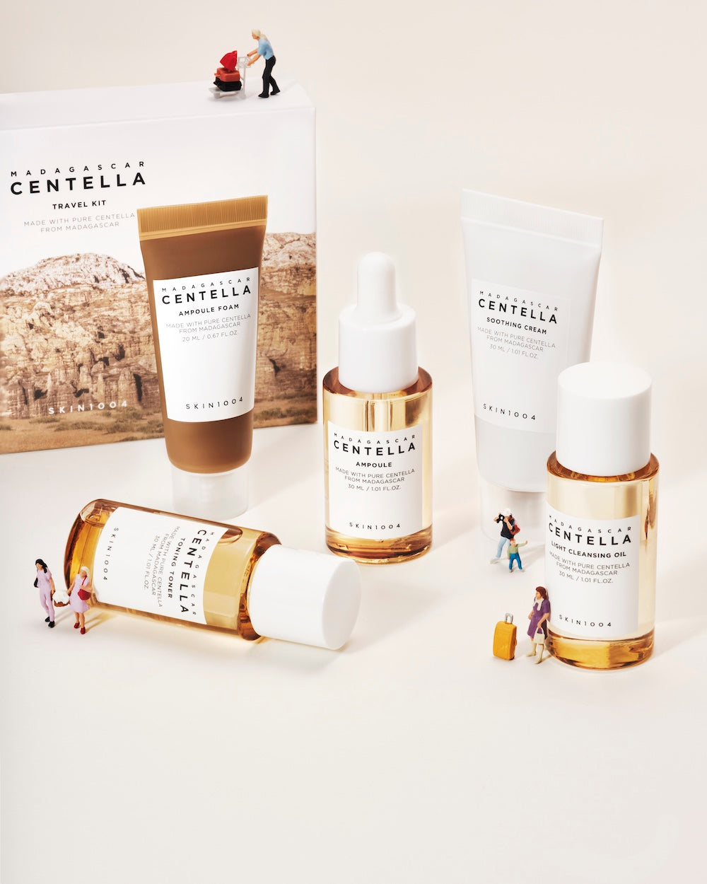 Skin1004 Madagascar Centella 5-piece Travel Kit