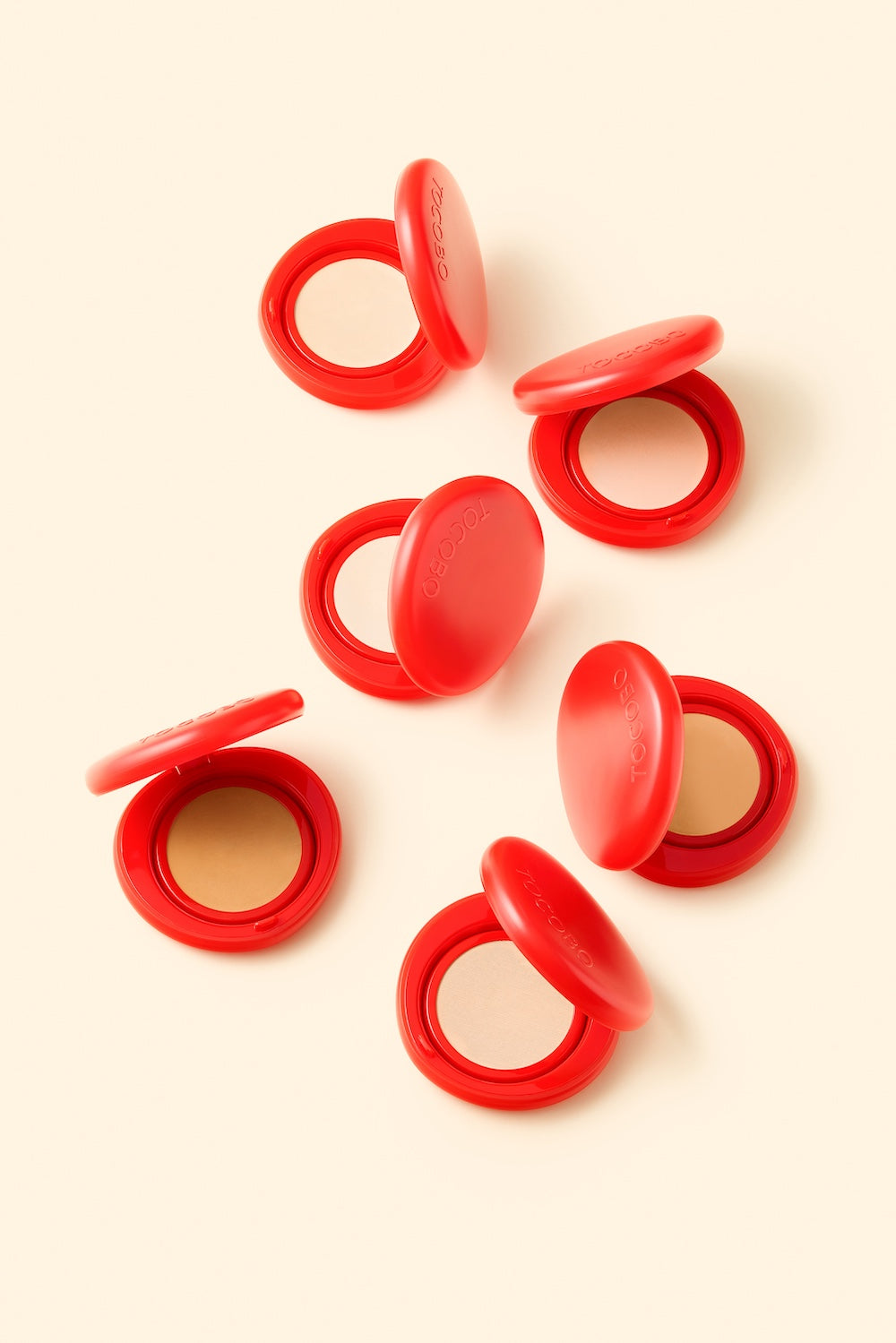 Tocobo Apple Dewy Fit Cushion - 6 Colors with Refill Set