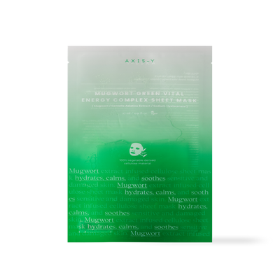 AXIS-Y Mugwort Green Vital Energy Complex Sheet Mask 27ml