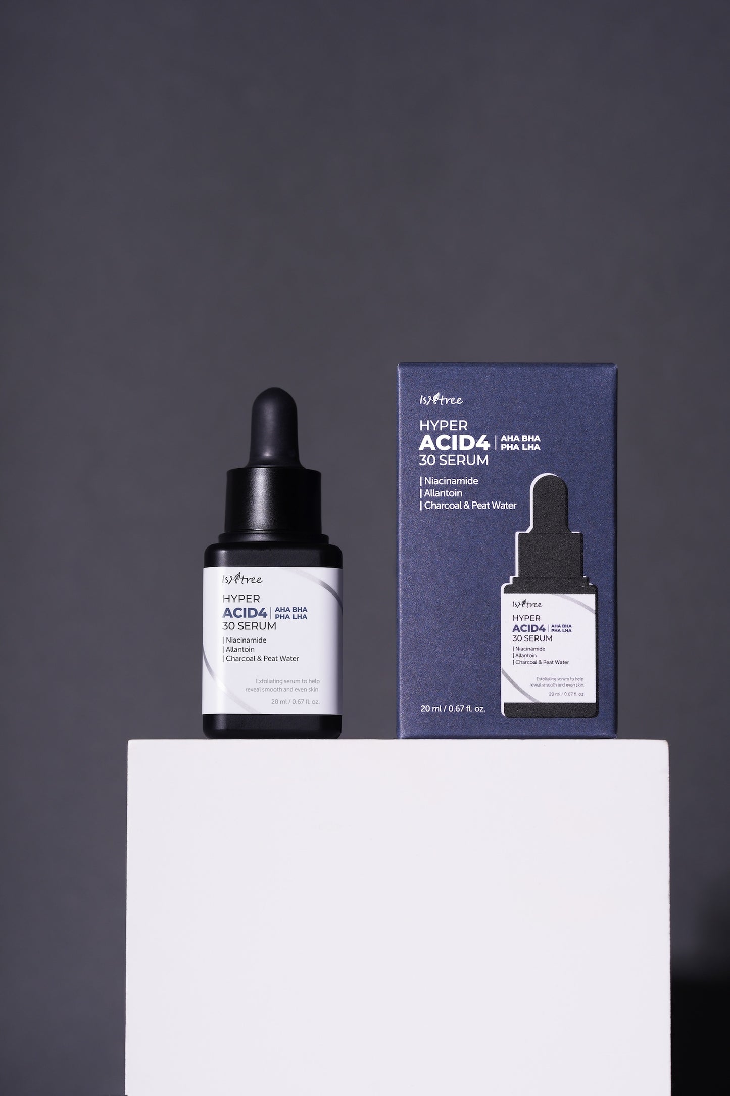 Isntree Hyper Acid4 AHA BHA PHA LHA 30 Serum 20ml
