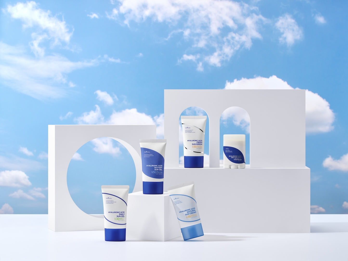 Isntree Hyaluronic Acid Fresh Sun Serum 50ml