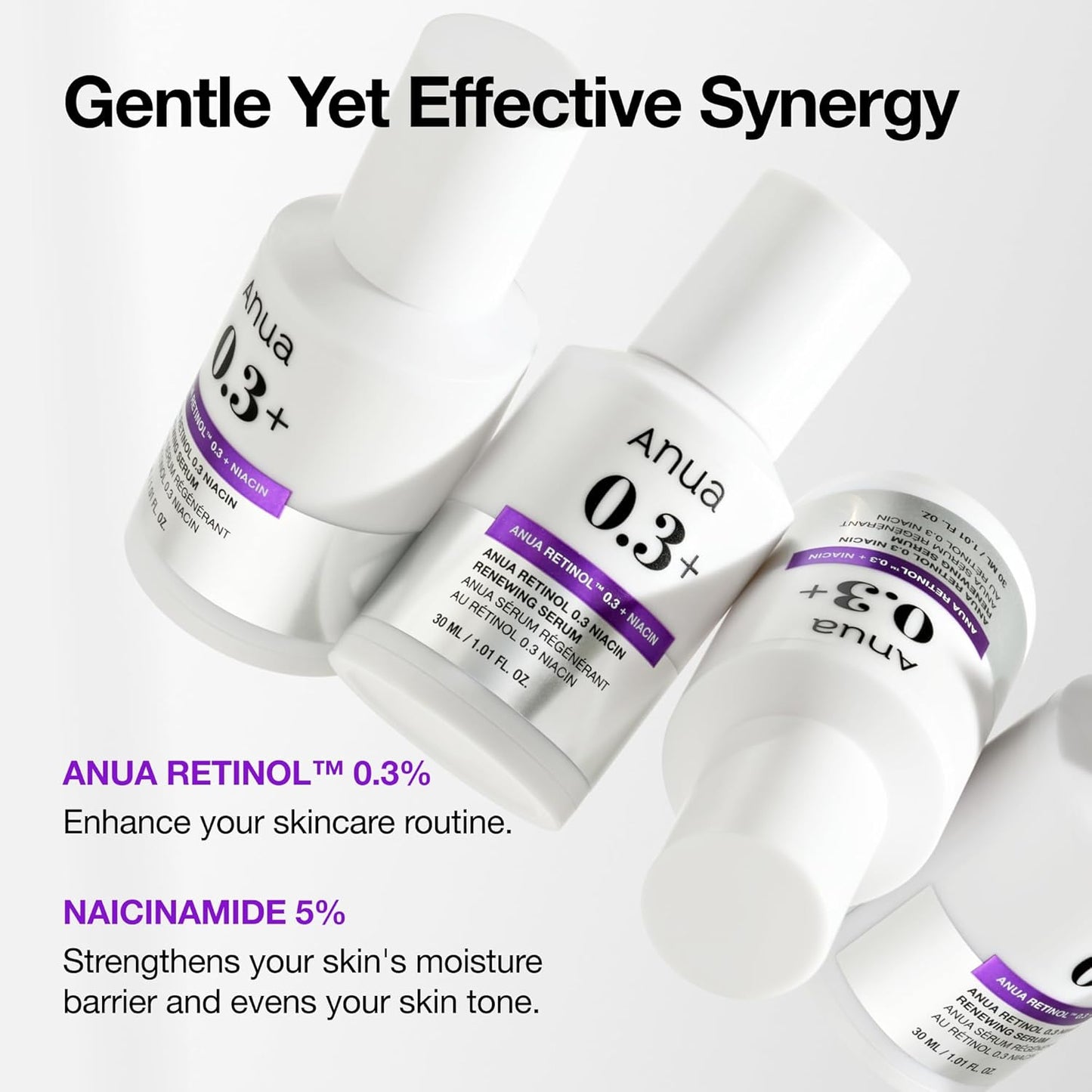 Anua Nano Retinol 0.3% Niacin Renewing Serum 30ml